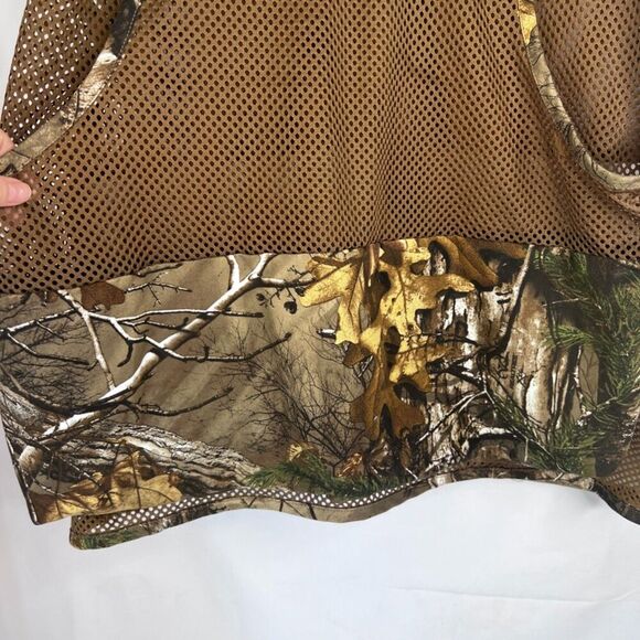RedHead RealTree Camo Mesh Back Game Pocket Zip Up Hunting Fishing Vest Size 2XL - Picture 13 of 15